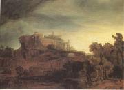 Landscape with a Castle (mk05) Rembrandt